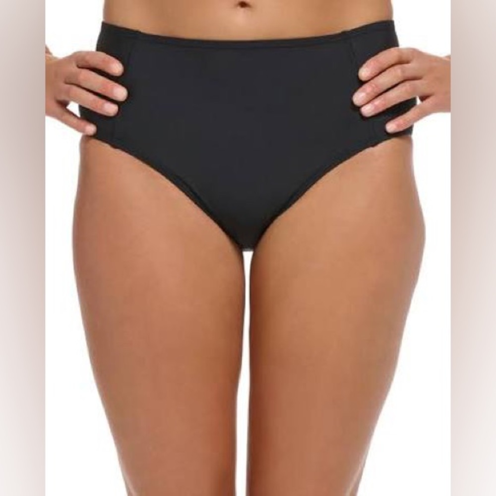 DKNY black full coverage bottoms ONLY